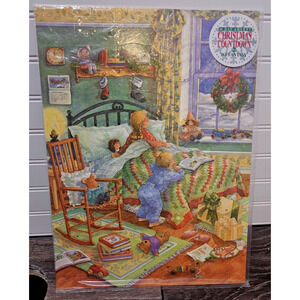 VTG 1999 Marnie Webster “Waiting For Santa” 24 Day Advent Calendar, New, Sealed